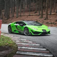 Przejazd Lamborghini Huracan po torze