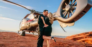 Romantyczny lot helikopterem nad Warszawą - 20 min